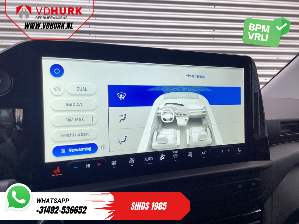 Ford E-Transit Custom Bestelbus 340 71 kWh 218 pk 340 km WLTP L2 Limited 2x Elek.Schuif/ 2.3t Trekverm./ Snellader/ Matrix LED/ B&O/ Adapt.Cruise/ Standkachel/  14