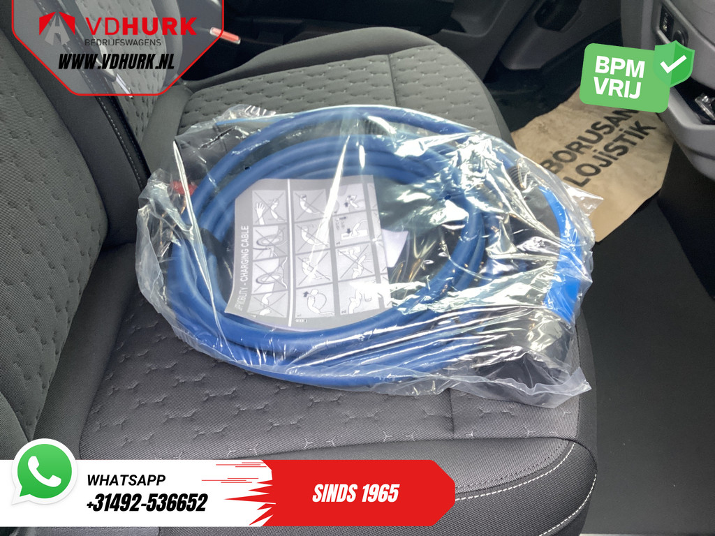 Ford E-Transit Custom Bestelbus 340 71 kWh 218 pk 340 km WLTP L2 Limited 2x Elek.Schuif/ 2.3t Trekverm./ Snellader/ Matrix LED/ B&O/ Adapt.Cruise/ Standkachel/  20