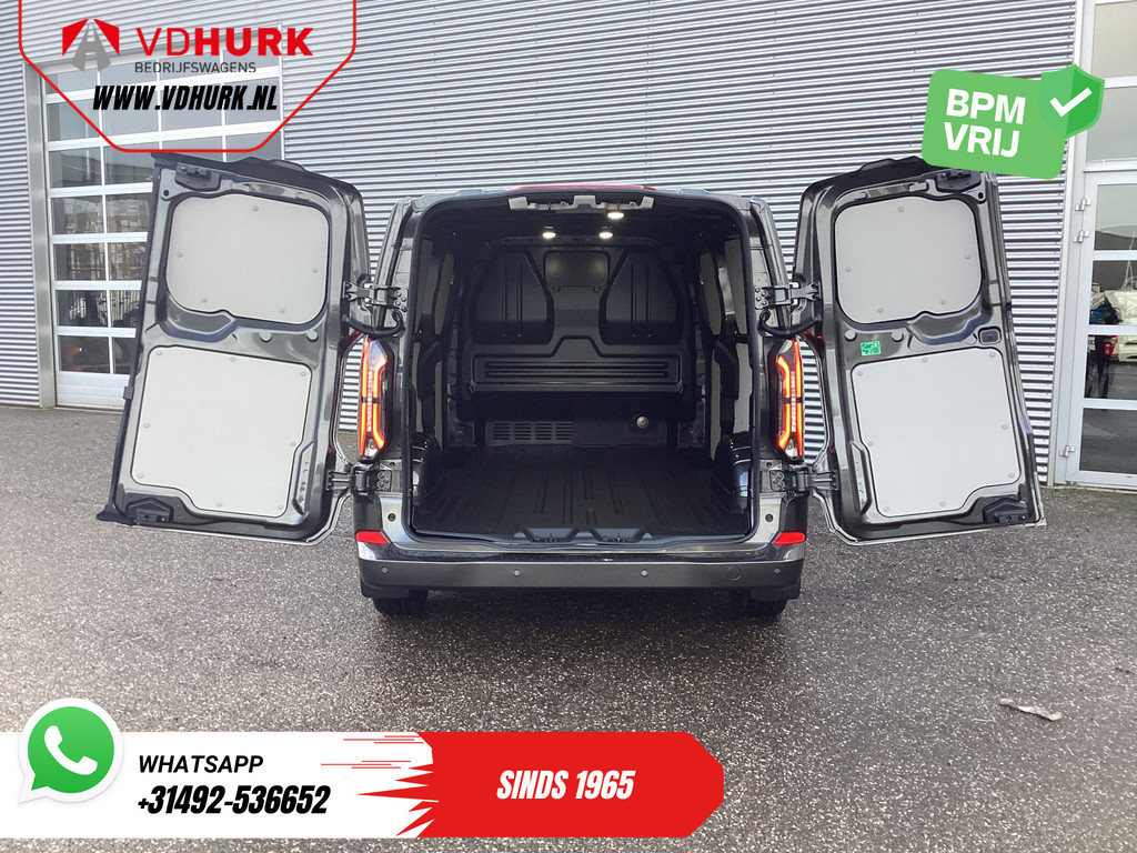 Ford E-Transit Custom Bestelbus 340 71 kWh 218 pk 340 km WLTP L2 Limited 2x Elek.Schuif/ 2.3t Trekverm./ Snellader/ Matrix LED/ B&O/ Adapt.Cruise/ Standkachel/  4