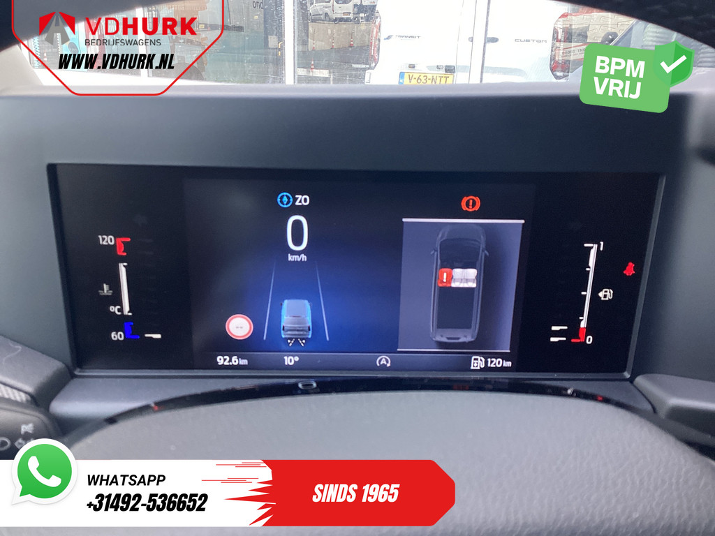 Ford Transit Custom Bestelbus 320 2.0 TDCI 136 pk L2 Trend Garantie 11-29'/ LED/ Stoelverw/ Afn.Trekhaak/ Stuurverw/ Carplay/ Camera/ Climate/ PDC/ LMV/ Cruis 12