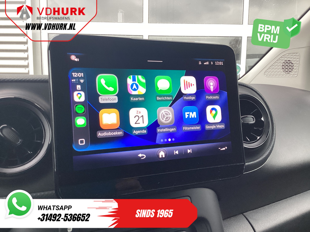 Mercedes-Benz eCitan Bestelbus Pro 51 kWh 280 km WLTP Standkachel/ Stoelverw./ Stuurverw./ Carplay/ Navi/ Camera/ PDC/ Climate/ Cruise 16