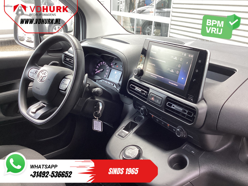 Toyota PROACE CITY Bestelbus 1.5 D-4D 130 PK Aut. Carplay/ Airco/ Camera/ Standkachel/ 3 Persoons/ LMV/ Trekhaak/ Cruise 2