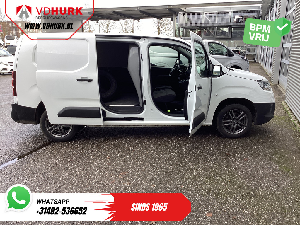 Toyota PROACE CITY Bestelbus 1.5 D-4D 130 PK Aut. Carplay/ Airco/ Camera/ Standkachel/ 3 Persoons/ LMV/ Trekhaak/ Cruise 5