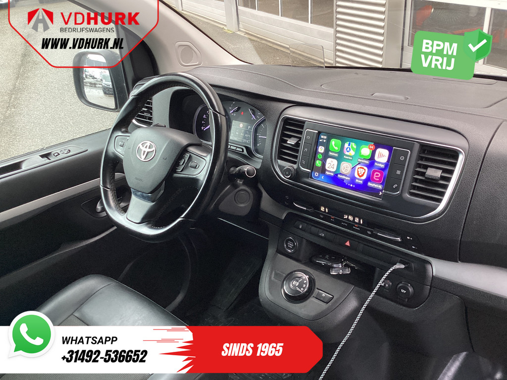 Toyota ProAce Worker Bestelbus 2.0 D-4D Aut. L2 Adapt.Cruise/ Head-Up/ Standkachel/ Carplay/ 2x Schuifdeur/ Stoelverw./ Keyless/ Climate/ Navi/ Camera/ PDC/ 17 2