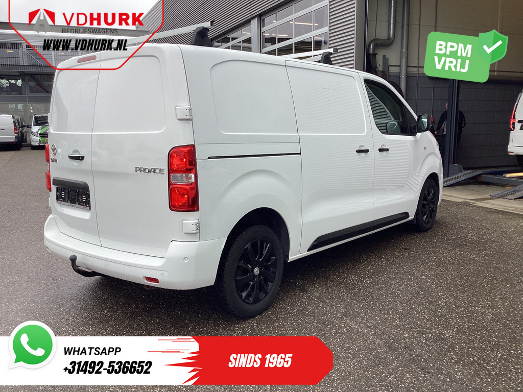 Toyota ProAce Worker Bestelbus 2.0 D-4D Aut. L2 Adapt.Cruise/ Head-Up/ Standkachel/ Carplay/ 2x Schuifdeur/ Stoelverw./ Keyless/ Climate/ Navi/ Camera/ PDC/ 17 9