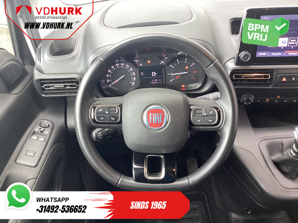 Fiat Doblò Bestelbus 1.5D 130pk L2 Riem.V.V/ CarPlay/ Navi/ Camera/ PDC/ LMV/ Cruise/ Airco 10