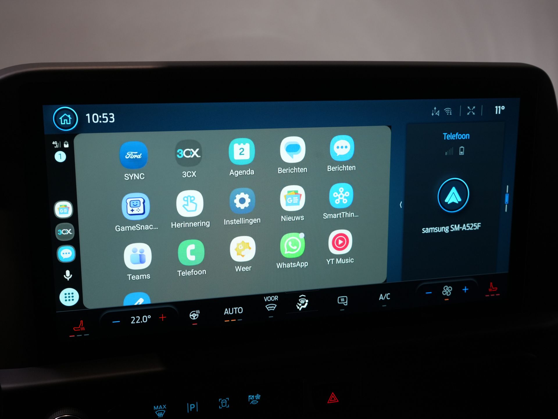 Ford E-Transit Custom Bestelbus L2 Trend 65 kWh 330km WLTP LED/ Standkachel/ Snellader/ 2.3t Trekverm./ Stuurverw./ Stoelverw./ Carplay/ Climate/ PDC/ Cruise 25