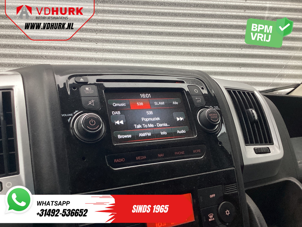 Fiat Ducato Bestelbus 2.3 MJ 130 pk L2H2 Imperiaal + Ladder/ Climate/ Navi/ DAB/ PDC/ Cruise/ Trekhaak 10