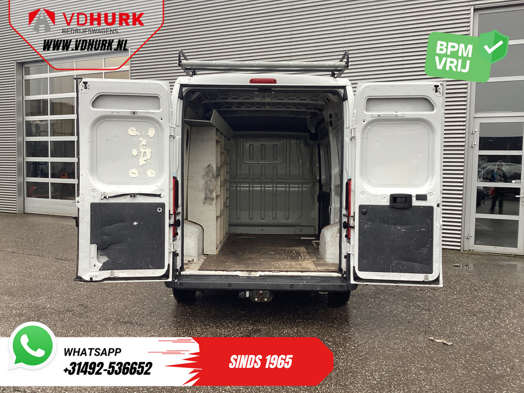 Fiat Ducato Bestelbus 2.3 MJ 130 pk L2H2 Imperiaal + Ladder/ Climate/ Navi/ DAB/ PDC/ Cruise/ Trekhaak 4