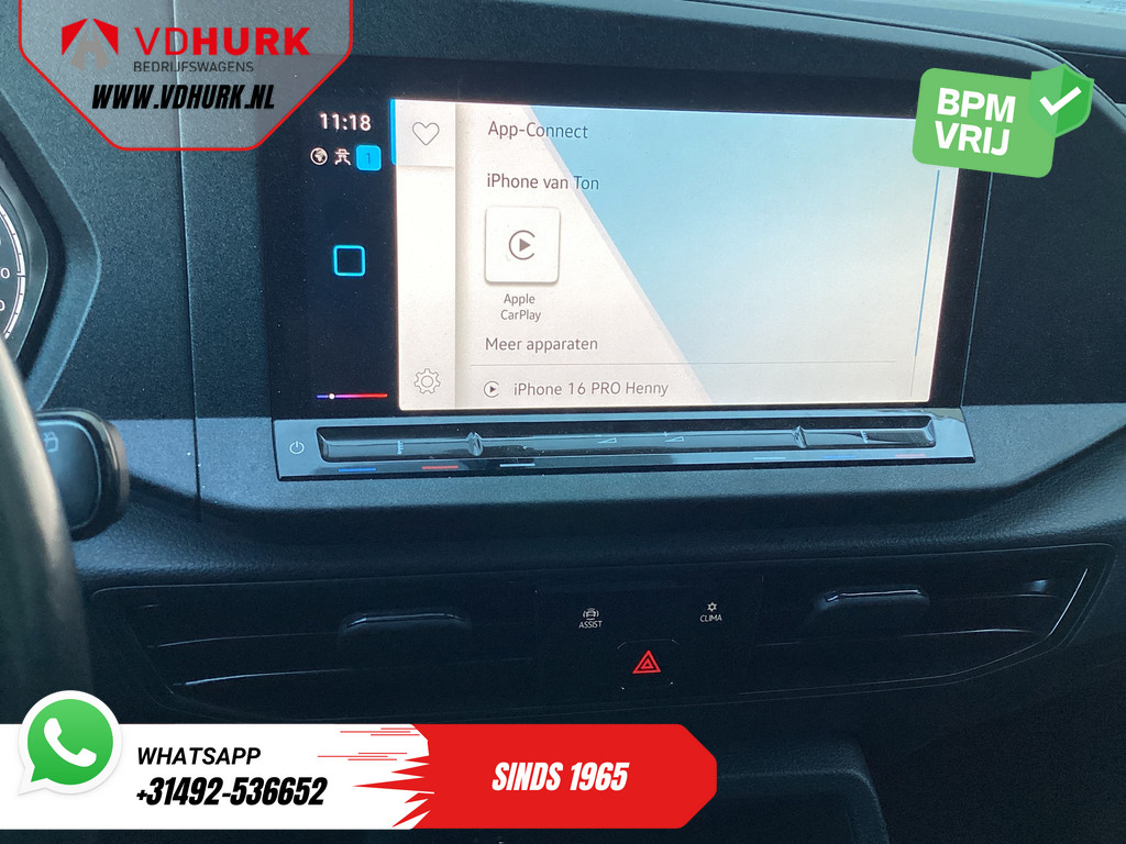 Volkswagen Caddy Cargo Maxi Bestelbus 2.0 TDI 125 pk DSG Aut. LED/ Carplay/ Cruise/ Camera/ PDC/ Airco/ LMV 10