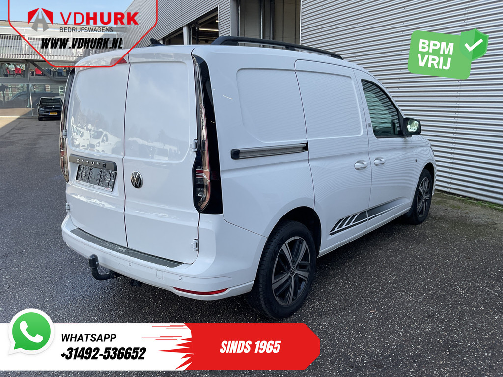 Volkswagen Caddy Cargo Bestelbus 2.0 TDI 125 pk DSG Aut. LED/ Standkachel/ Leder/ Adapt.Cruise/ Virtual Cockpit/ Stoelverw./ Camera/ PDC/ 17”LMV 9