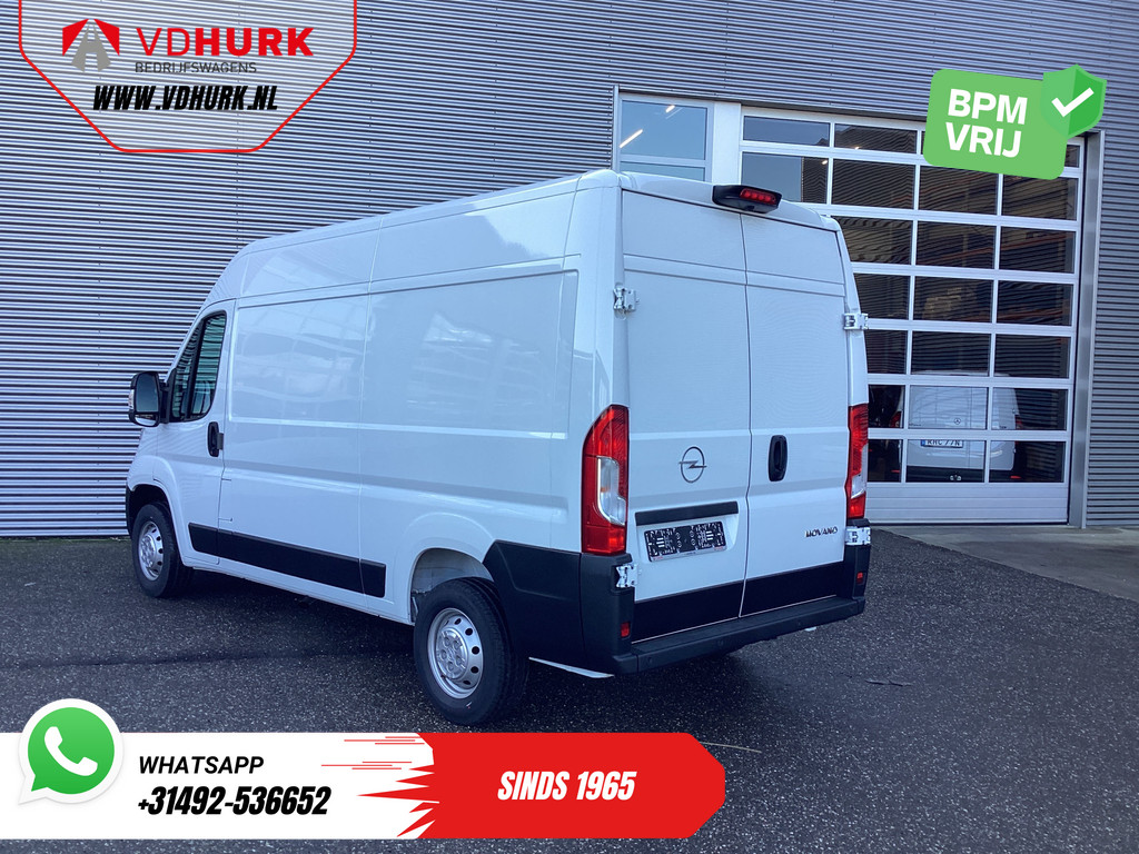 Opel Movano Bestelbus 2.2 140 pk L2H2 Betimmering/ Carplay/ 270Gr.Deuren/ Climate/ Camera/ Cruise/ Navi/ PDC/ Cruise 1