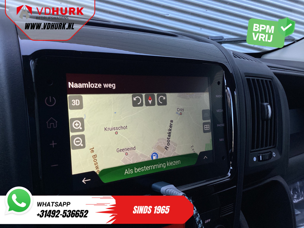 Opel Movano Bestelbus 2.2 140 pk L2H2 Betimmering/ Carplay/ 270Gr.Deuren/ Climate/ Camera/ Cruise/ Navi/ PDC/ Cruise 11
