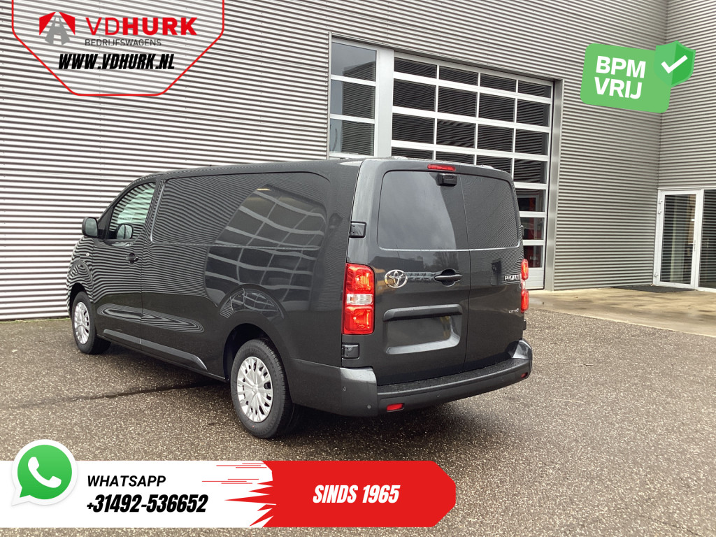 Toyota PROACE Electric Worker Bestelbus 75 kWh L3 345 km WLTP LED/ Snellader/ Keyless/ Adapt.Cruise/ Stuurverw./ Stoelverw./ Navi/ Carplay/ Camera/ PDC/ Airco 1