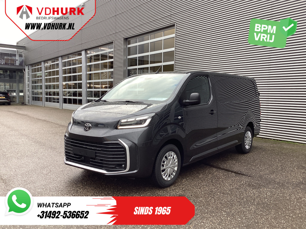 Toyota PROACE Electric Worker Bestelbus 75 kWh L3 345 km WLTP LED/ Snellader/ Keyless/ Adapt.Cruise/ Stuurverw./ Stoelverw./ Navi/ Carplay/ Camera/ PDC/ Airco 7