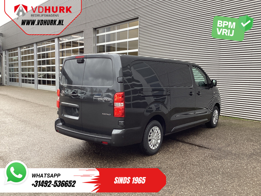 Toyota PROACE Electric Worker Bestelbus 75 kWh L3 345 km WLTP LED/ Snellader/ Keyless/ Adapt.Cruise/ Stuurverw./ Stoelverw./ Navi/ Carplay/ Camera/ PDC/ Airco 8