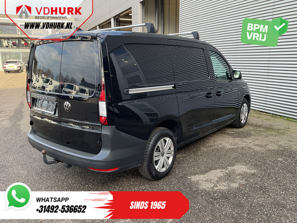 Volkswagen Caddy Cargo Maxi Bestelbus 2.0 TDI 125 pk DSG Aut. Standkachel/ Stoelverw./ Carplay/ Airco/ Dakdragers/ Cruise/ PDC/ Trekhaak 8