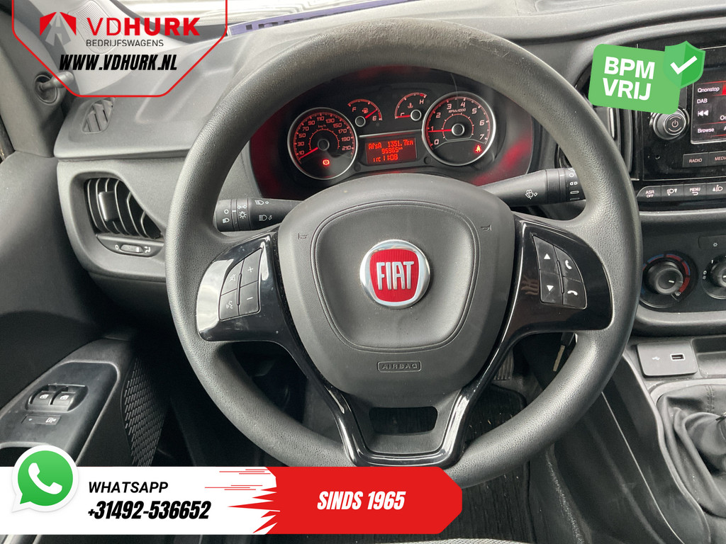 Fiat Doblò Bestelbus Cargo 1.6 MJ 105 pk NL Auto/ 3Pers./ Airco/ Navi/ Cruise/ DAB/ Trekhaak 12