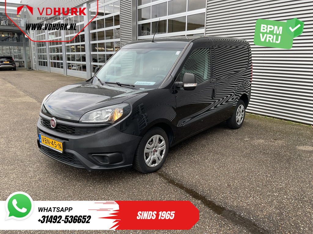 Fiat Doblò Bestelbus Cargo 1.6 MJ 105 pk NL Auto/ 3Pers./ Airco/ Navi/ Cruise/ DAB/ Trekhaak 6