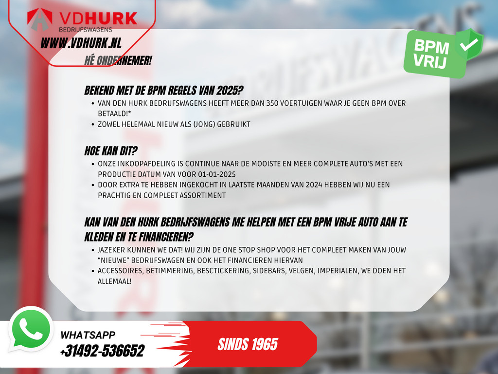 Mercedes-Benz Vito Bestelbus 111 CDI L3 EXPORT ENGINE BROKE NL Auto/ Airco/ Navi/ Cruise/ Trekhaak 6