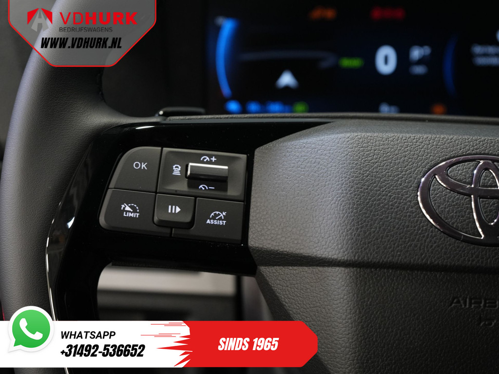 Toyota PROACE Electric Worker Bestelbus 75 kWh L3 345 km WLTP LED/ Snellader/ Keyless/ Adapt.Cruise/ Stuurverw./ Stoelverw./ Navi/ Carplay/ Camera/ PDC/ Airco 19