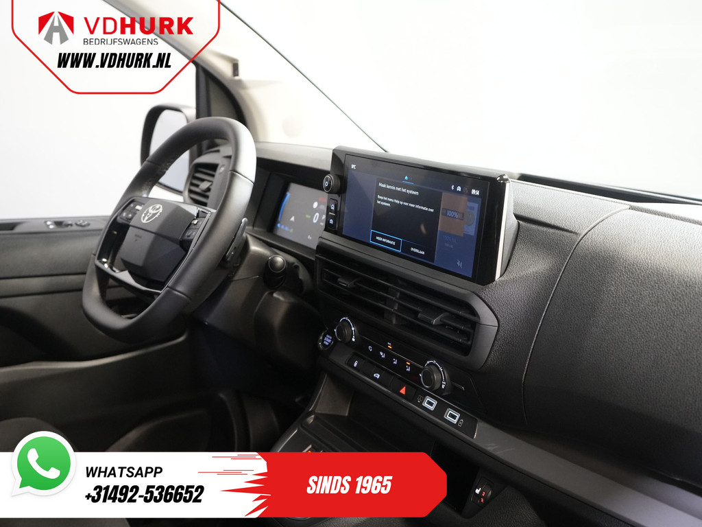 Toyota PROACE Electric Worker Bestelbus 75 kWh L3 345 km WLTP LED/ Snellader/ Keyless/ Adapt.Cruise/ Stuurverw./ Stoelverw./ Navi/ Carplay/ Camera/ PDC/ Airco 2
