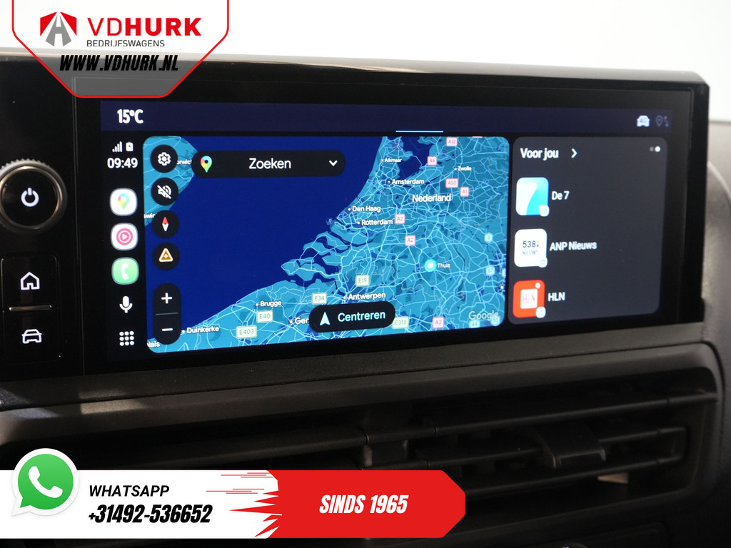 Toyota PROACE Electric Worker Bestelbus 75 kWh L3 345 km WLTP LED/ Snellader/ Keyless/ Adapt.Cruise/ Stuurverw./ Stoelverw./ Navi/ Carplay/ Camera/ PDC/ Airco 26