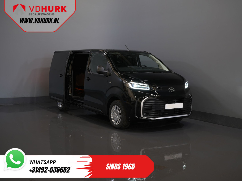 Toyota PROACE Electric Worker Bestelbus 75 kWh L3 345 km WLTP LED/ Snellader/ Keyless/ Adapt.Cruise/ Stuurverw./ Stoelverw./ Navi/ Carplay/ Camera/ PDC/ Airco 8
