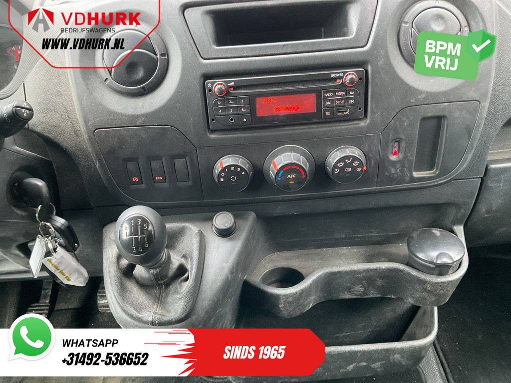 Renault Master Bestelbus T35 2.3 dCi 145 pk L2H2 270Gr.Deuren/ 2.5t Trekverm./ Imperiaal + Trap/ Airco/ PDC/ Trekhaak 13