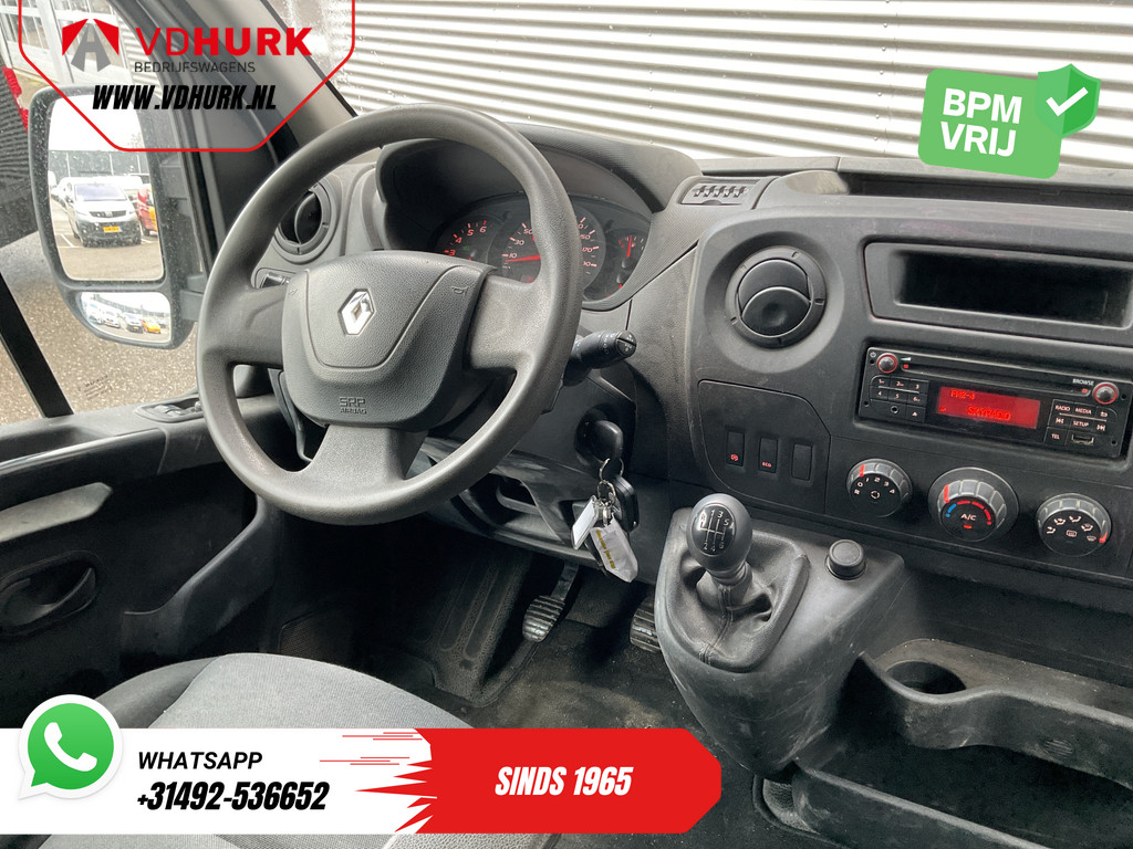 Renault Master Bestelbus T35 2.3 dCi 145 pk L2H2 270Gr.Deuren/ 2.5t Trekverm./ Imperiaal + Trap/ Airco/ PDC/ Trekhaak 14