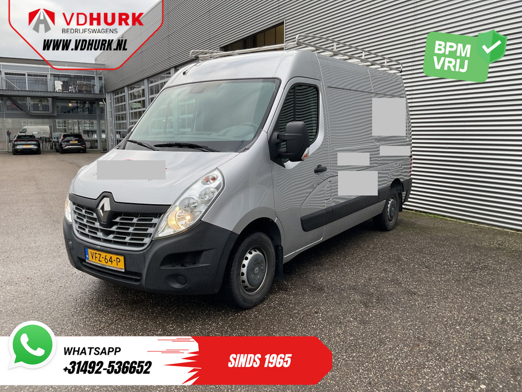 Renault Master Bestelbus T35 2.3 dCi 145 pk L2H2 270Gr.Deuren/ 2.5t Trekverm./ Imperiaal + Trap/ Airco/ PDC/ Trekhaak 8