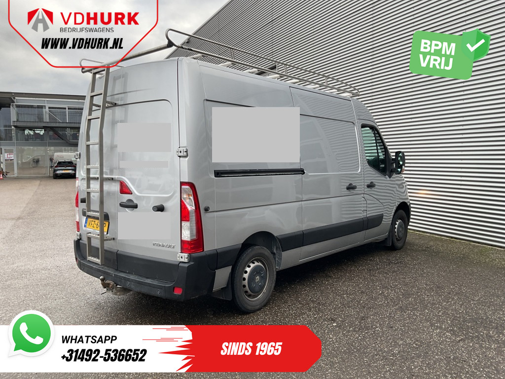 Renault Master Bestelbus T35 2.3 dCi 145 pk L2H2 270Gr.Deuren/ 2.5t Trekverm./ Imperiaal + Trap/ Airco/ PDC/ Trekhaak 9