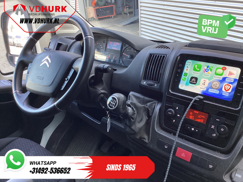 Citroën Jumper Bestelbus 2.2 HDI 120 pk L2H2 Carplay/ Navi/ Climate/ Cruise/ Camera/ PDC/ DAB 11