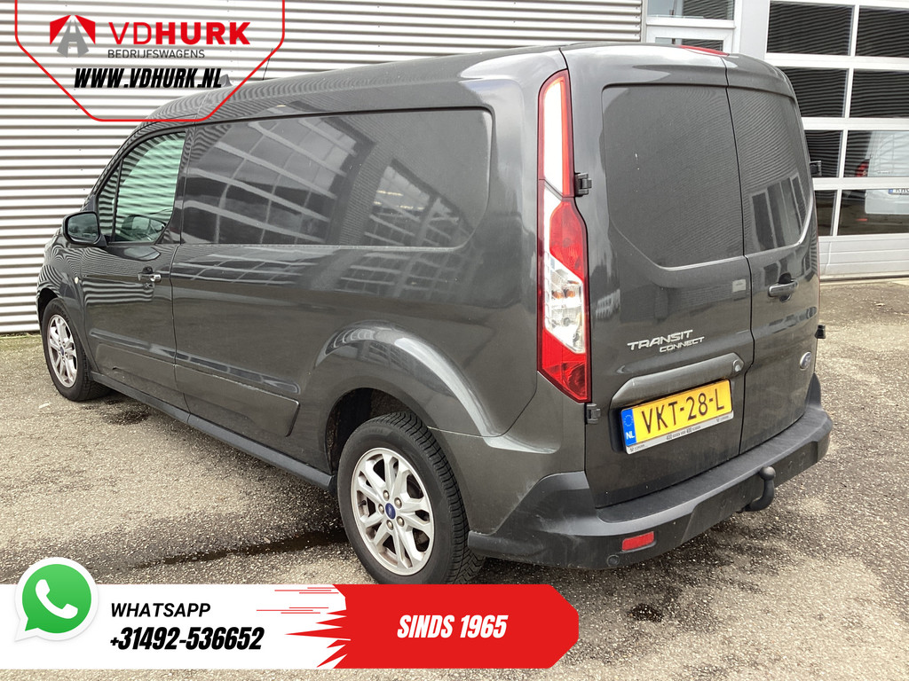 Ford Transit Connect Bestelbus 1.5 120 pk Aut. L2 Limited EXPORT Carplay/ Climate/ Cruise/ Camera/ PDC/ LMV/ Navi / Stoelverw / 1