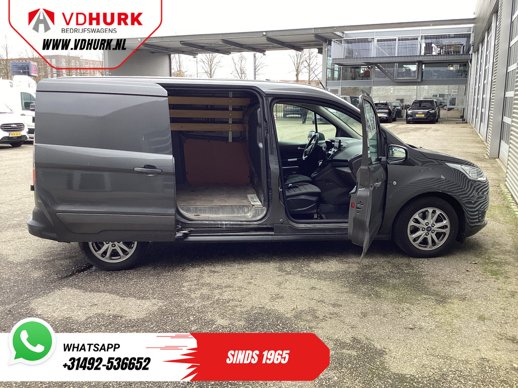 Ford Transit Connect Bestelbus 1.5 120 pk Aut. L2 Limited EXPORT Carplay/ Climate/ Cruise/ Camera/ PDC/ LMV/ Navi / Stoelverw / 5
