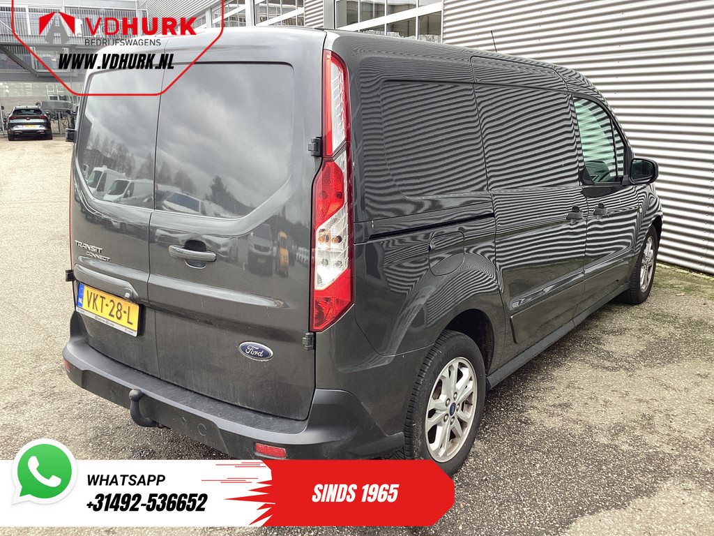 Ford Transit Connect Bestelbus 1.5 120 pk Aut. L2 Limited EXPORT Carplay/ Climate/ Cruise/ Camera/ PDC/ LMV/ Navi / Stoelverw / 8