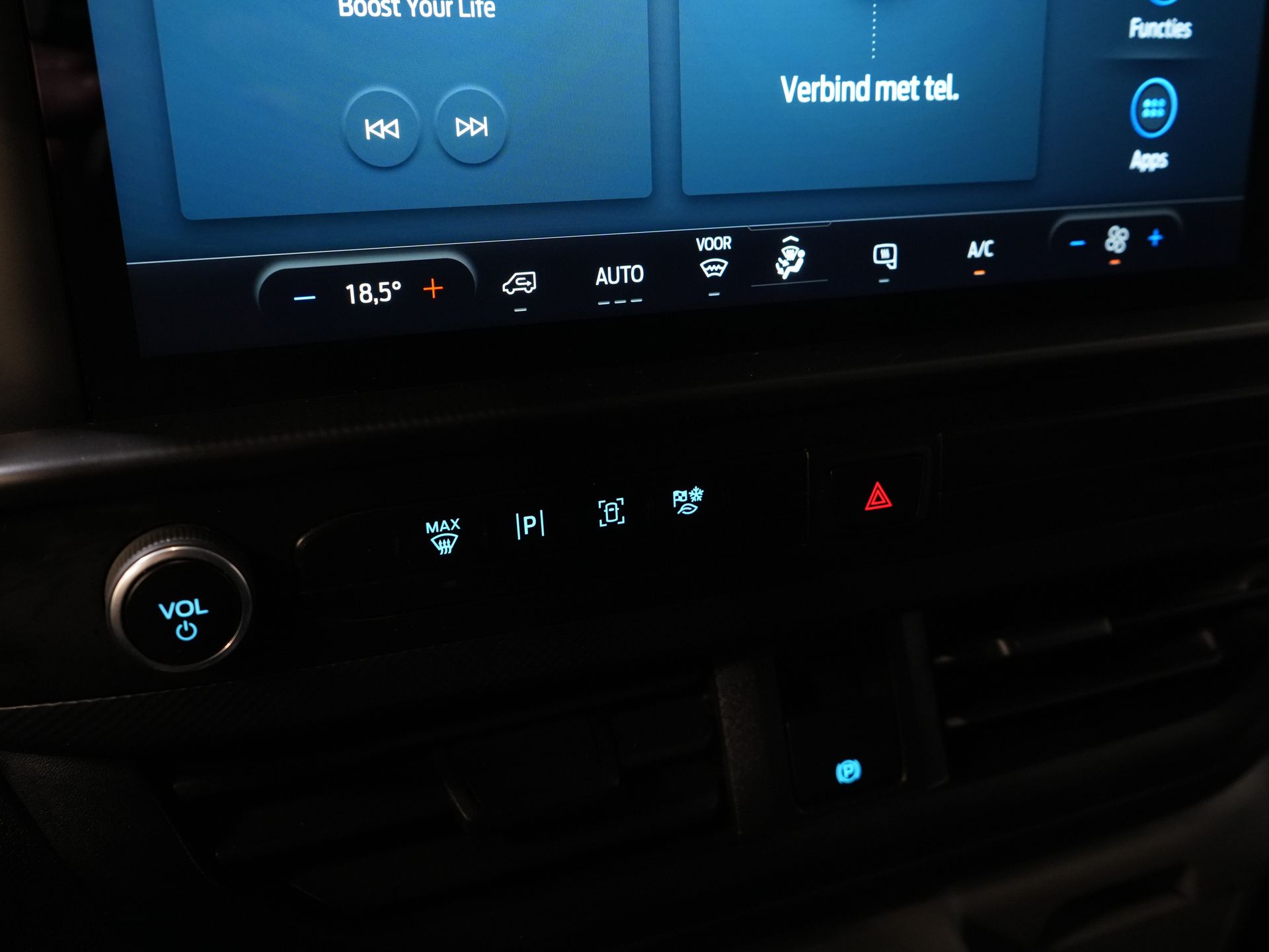 Ford Transit Custom Bestelbus 320 2.0 TDCI 135 pk L2 Trend 2.8t Trekverm./ Carplay/ Climate/ Cruise/ Camera/ PDC 19