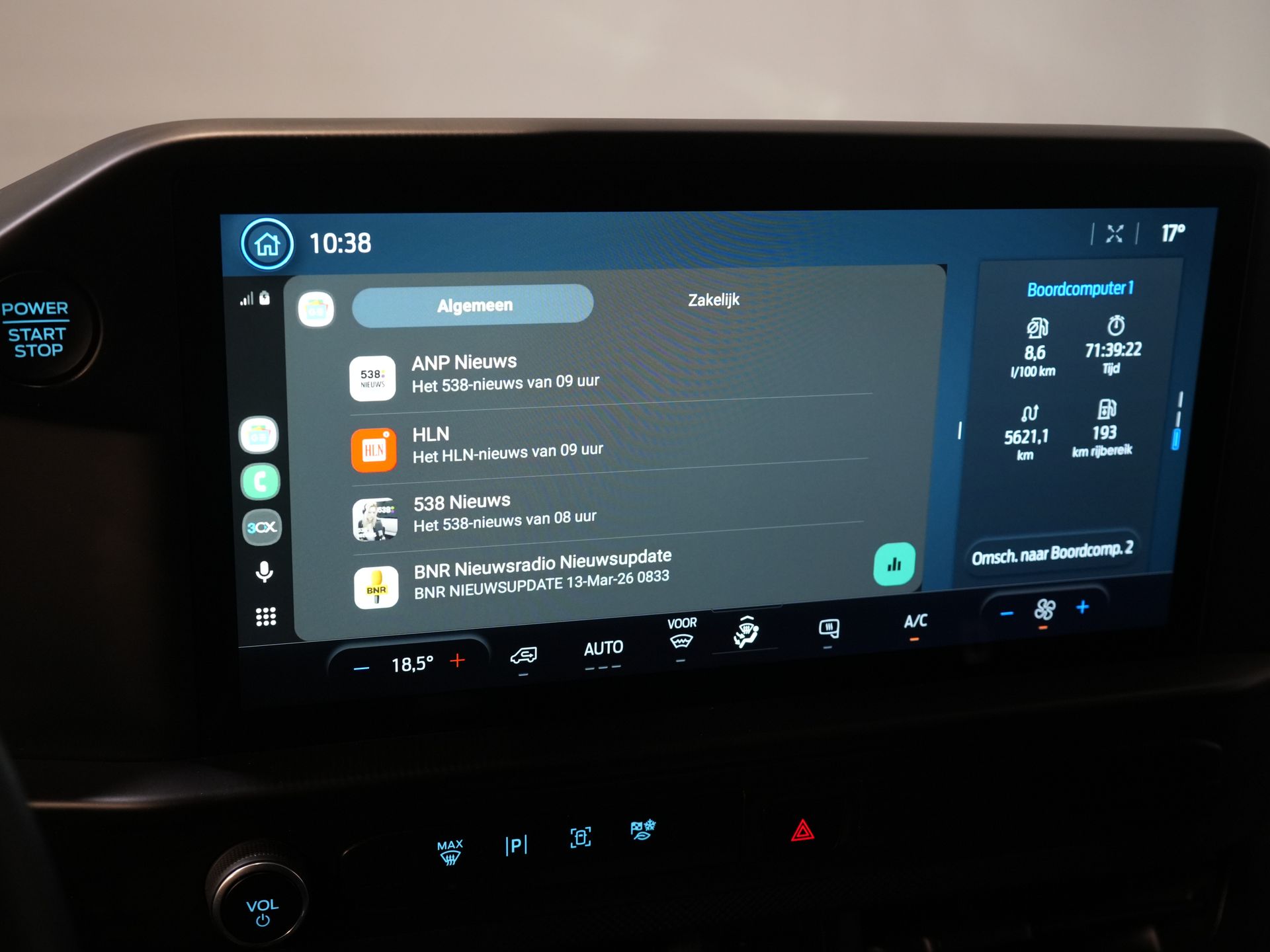 Ford Transit Custom Bestelbus 320 2.0 TDCI 135 pk L2 Trend 2.8t Trekverm./ Carplay/ Climate/ Cruise/ Camera/ PDC 22