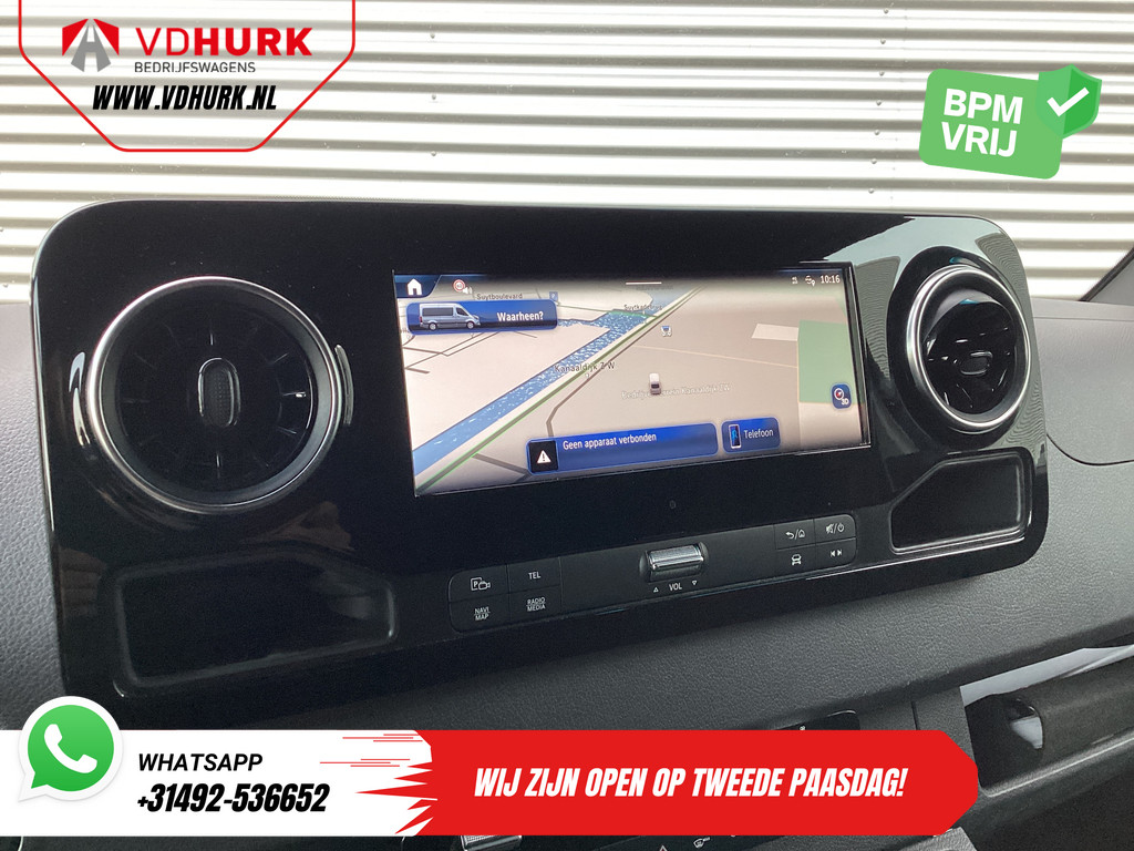 Mercedes-Benz Sprinter Bestelbus 317 CDI Aut. L2H2 BPM VRIJ! 3.5t Trekverm./ Gev.Stoel/ 270 Gr.Deuren/ Stoelverw./ Navi/ Camera/ Cruise/ Airco/ DAB 14