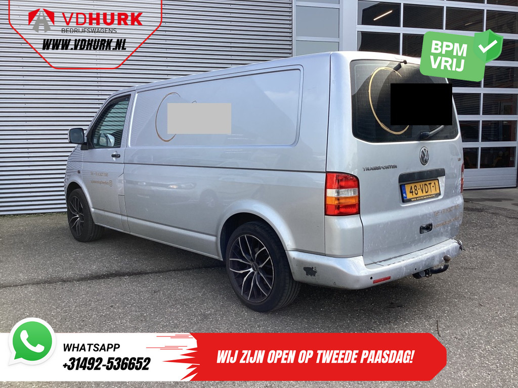 Volkswagen Transporter Bestelbus 2.5 TDI 131 pk DSG Aut. L2 EXPORT 2.5t Trekverm./ Airco/ Cruise/ 19”LMV/ PDC/ Trekhaak 1