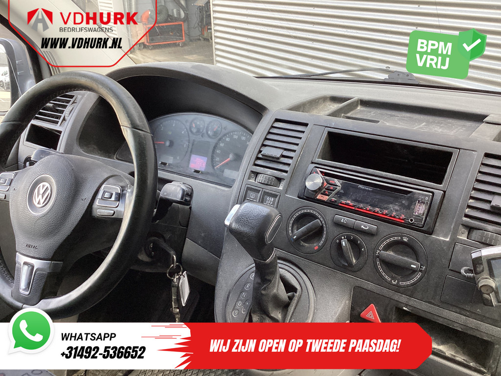 Volkswagen Transporter Bestelbus 2.5 TDI 131 pk DSG Aut. L2 EXPORT 2.5t Trekverm./ Airco/ Cruise/ 19”LMV/ PDC/ Trekhaak 12