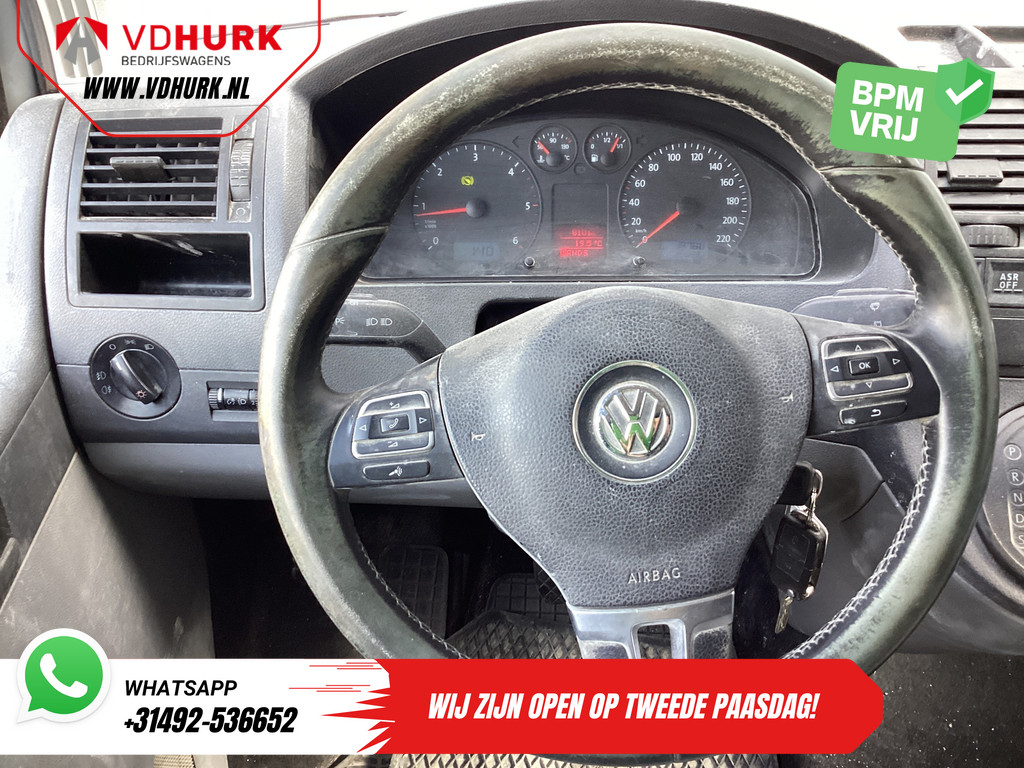 Volkswagen Transporter Bestelbus 2.5 TDI 131 pk DSG Aut. L2 EXPORT 2.5t Trekverm./ Airco/ Cruise/ 19”LMV/ PDC/ Trekhaak 14