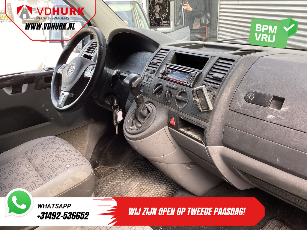 Volkswagen Transporter Bestelbus 2.5 TDI 131 pk DSG Aut. L2 EXPORT 2.5t Trekverm./ Airco/ Cruise/ 19”LMV/ PDC/ Trekhaak 2