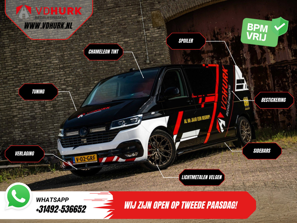 Volkswagen Transporter Bestelbus 2.5 TDI 131 pk DSG Aut. L2 EXPORT 2.5t Trekverm./ Airco/ Cruise/ 19”LMV/ PDC/ Trekhaak 3