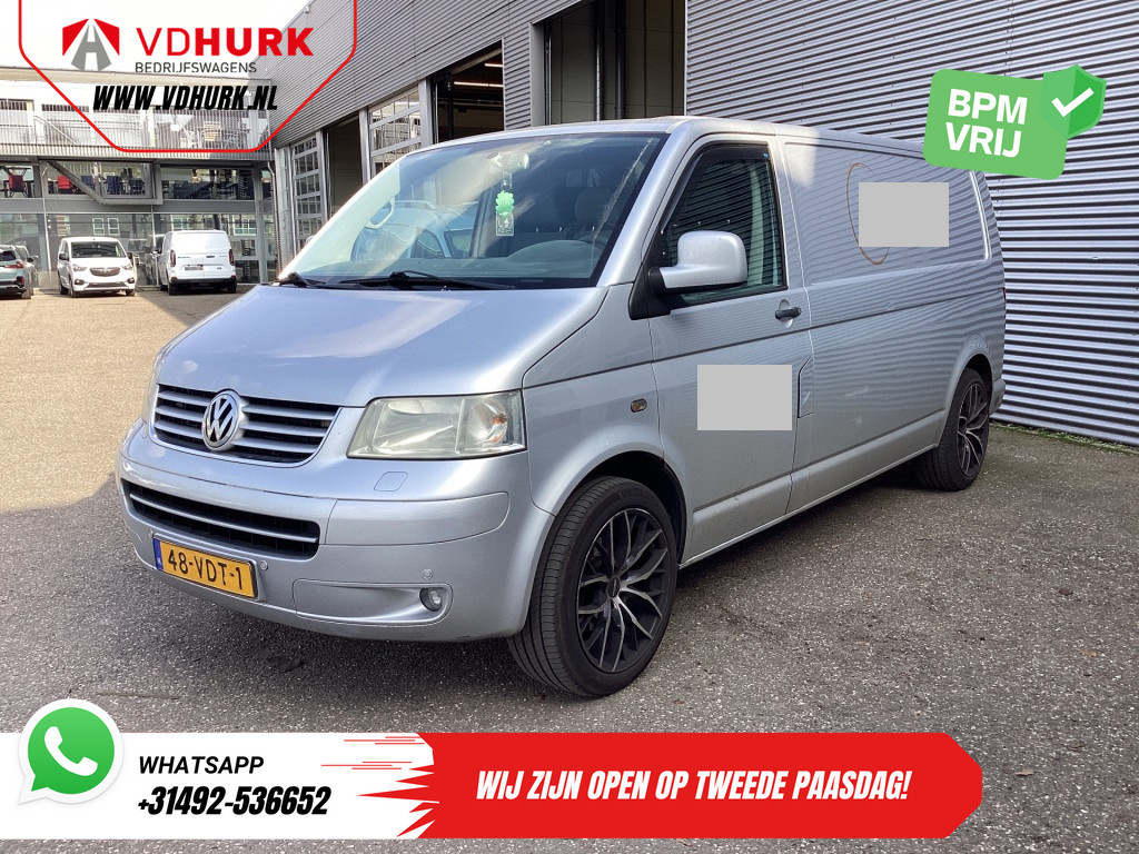 Volkswagen Transporter Bestelbus 2.5 TDI 131 pk DSG Aut. L2 EXPORT 2.5t Trekverm./ Airco/ Cruise/ 19”LMV/ PDC/ Trekhaak 8