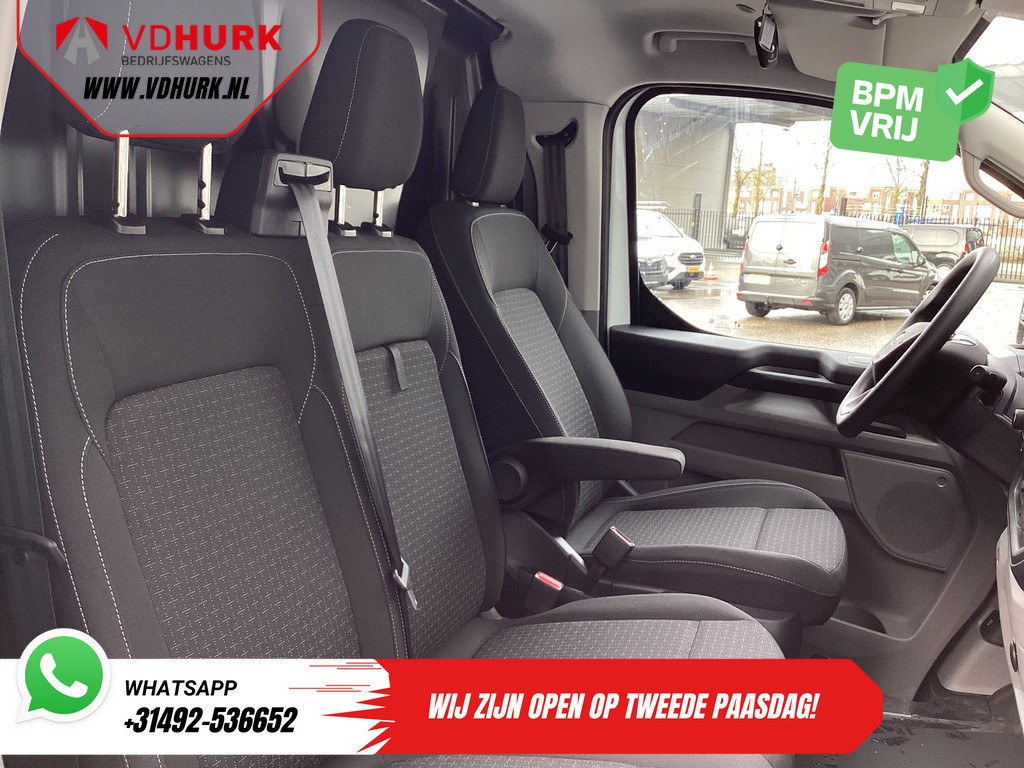 Ford E-Transit Custom Bestelbus L2 Trend 65 kWh 330 km WLTP Garantie t/m 2029/ LED/ Standkachel/ Snellader/ 2.3t Trekverm./ Stoelverw./ Carplay/ Camera/ PDC/ Cr 10