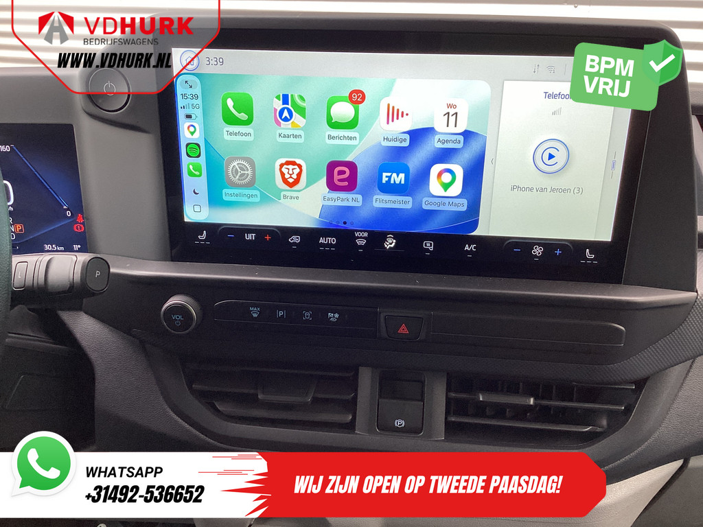 Ford E-Transit Custom Bestelbus L2 Trend 65 kWh 330 km WLTP Garantie t/m 2029/ LED/ Standkachel/ Snellader/ 2.3t Trekverm./ Stoelverw./ Carplay/ Camera/ PDC/ Cr 12