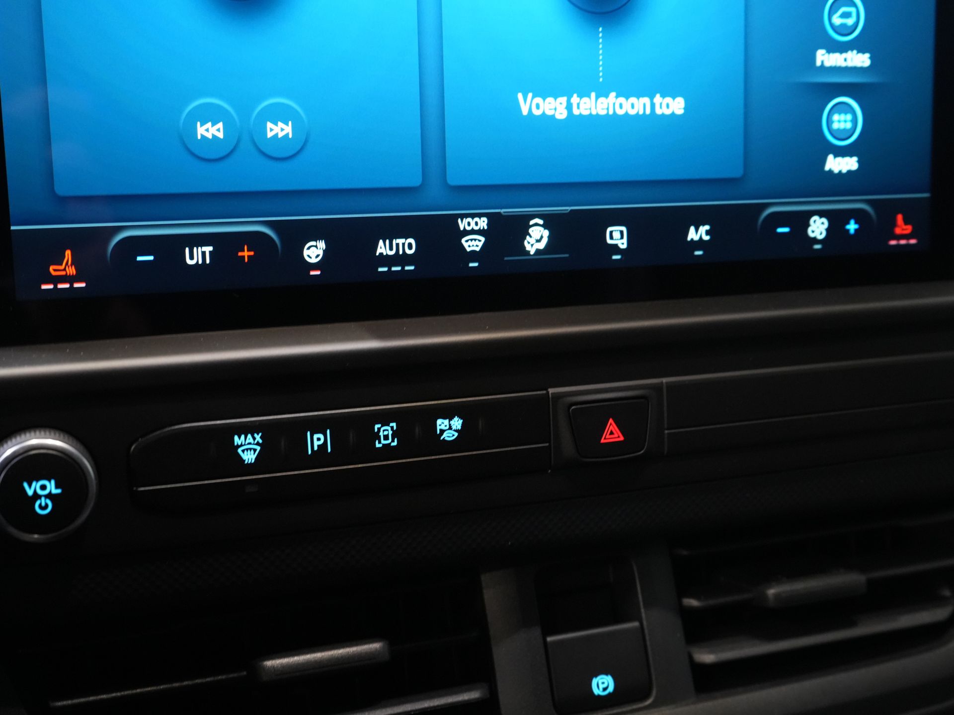 Ford E-Transit Custom Bestelbus Trend 65 kWh 330 km WLTP Garantie t/m 2029/ LED/ Standkachel/ Snellader/ 2.3t Trekverm./ Stuurverw./ Stoelverw./ Carplay/ Camera 19