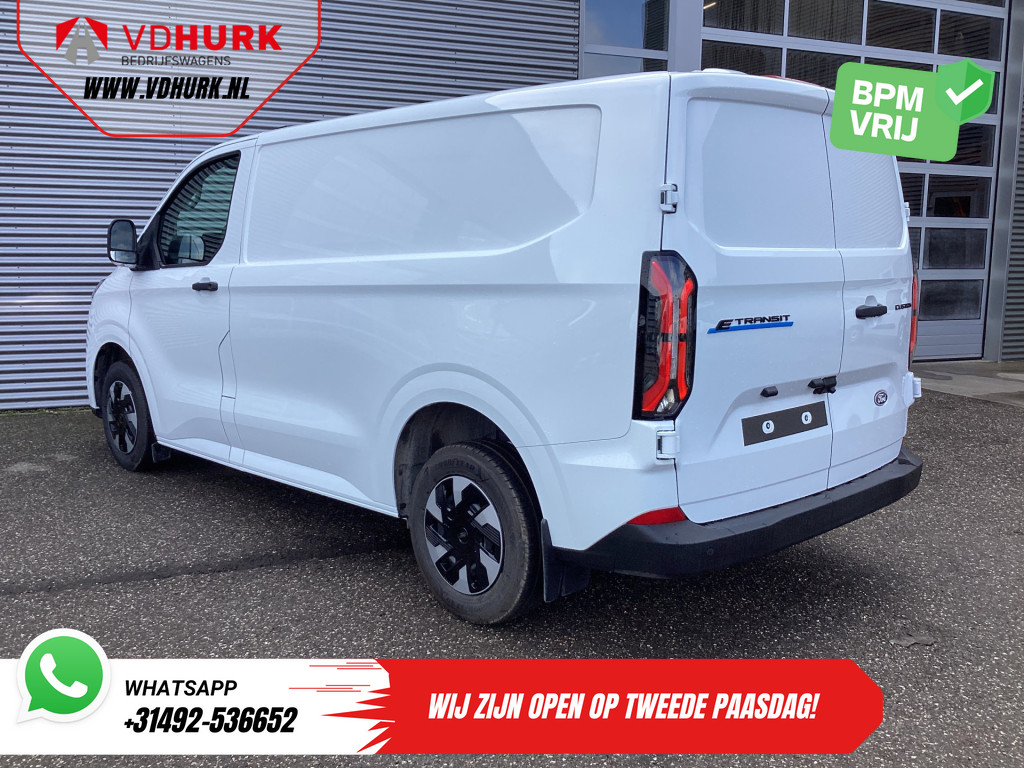 Ford E-Transit Custom Bestelbus Trend 65 kWh 330 km WLTP Garantie t/m 2029/ LED/ Standkachel/ Snellader/ 2.3t Trekverm./ Stuurverw./ Stoelverw./ Carplay/ Camera 1