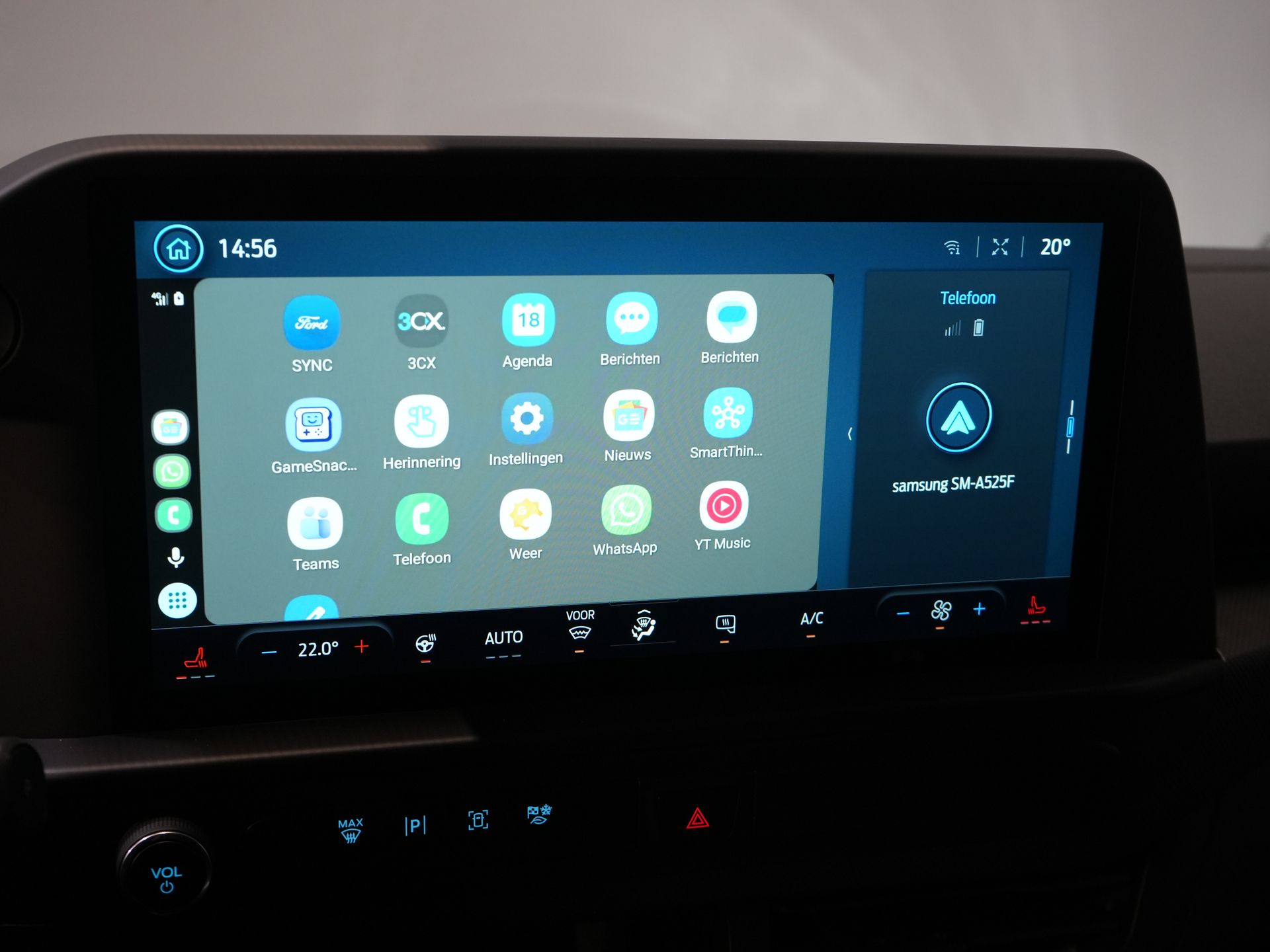 Ford E-Transit Custom Bestelbus Trend 65 kWh 330 km WLTP Garantie t/m 2029/ LED/ Standkachel/ Snellader/ 2.3t Trekverm./ Stuurverw./ Stoelverw./ Carplay/ Camera 24